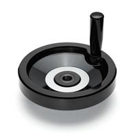 GN 520.2 Disc Handwheel Plastic Bushing Stainless Steel